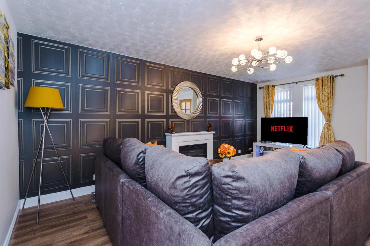 Stylish 4 Bedroom Home Close To Manchester City Centre Экстерьер фото