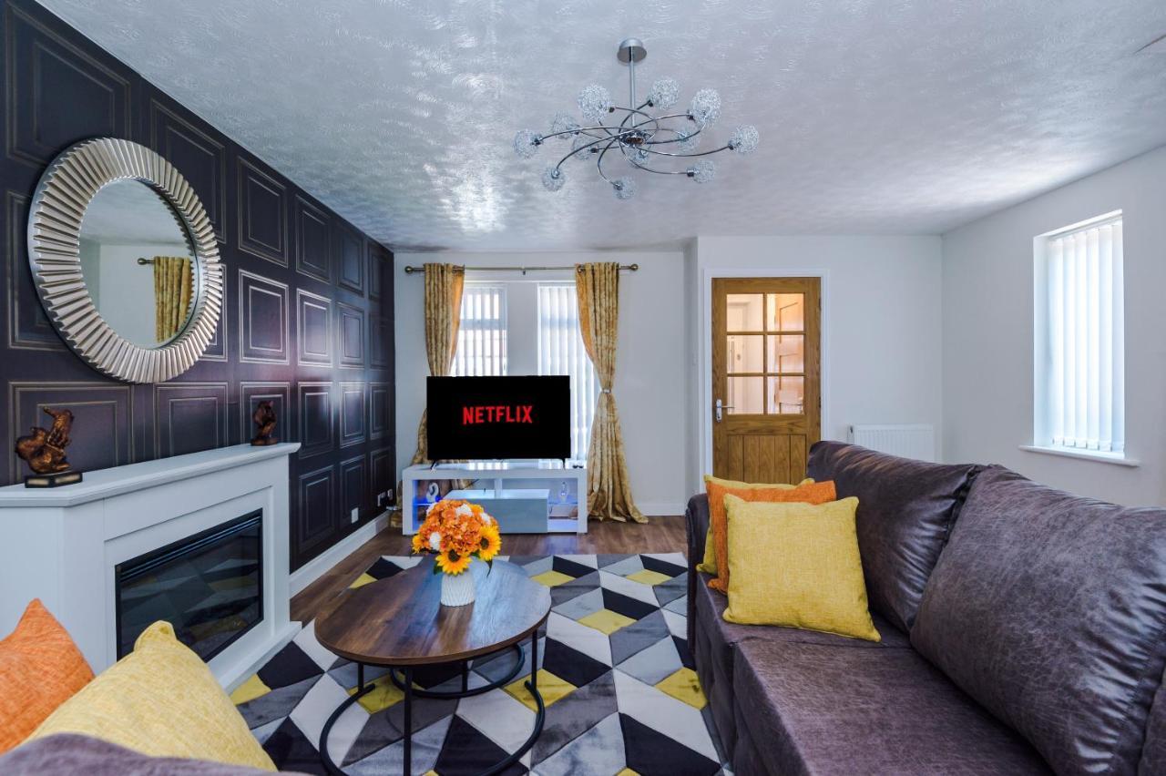 Stylish 4 Bedroom Home Close To Manchester City Centre Экстерьер фото